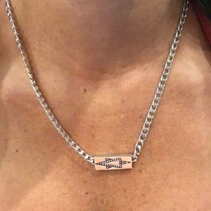 NIB Pianegonda Sterling Silver Star Necklace